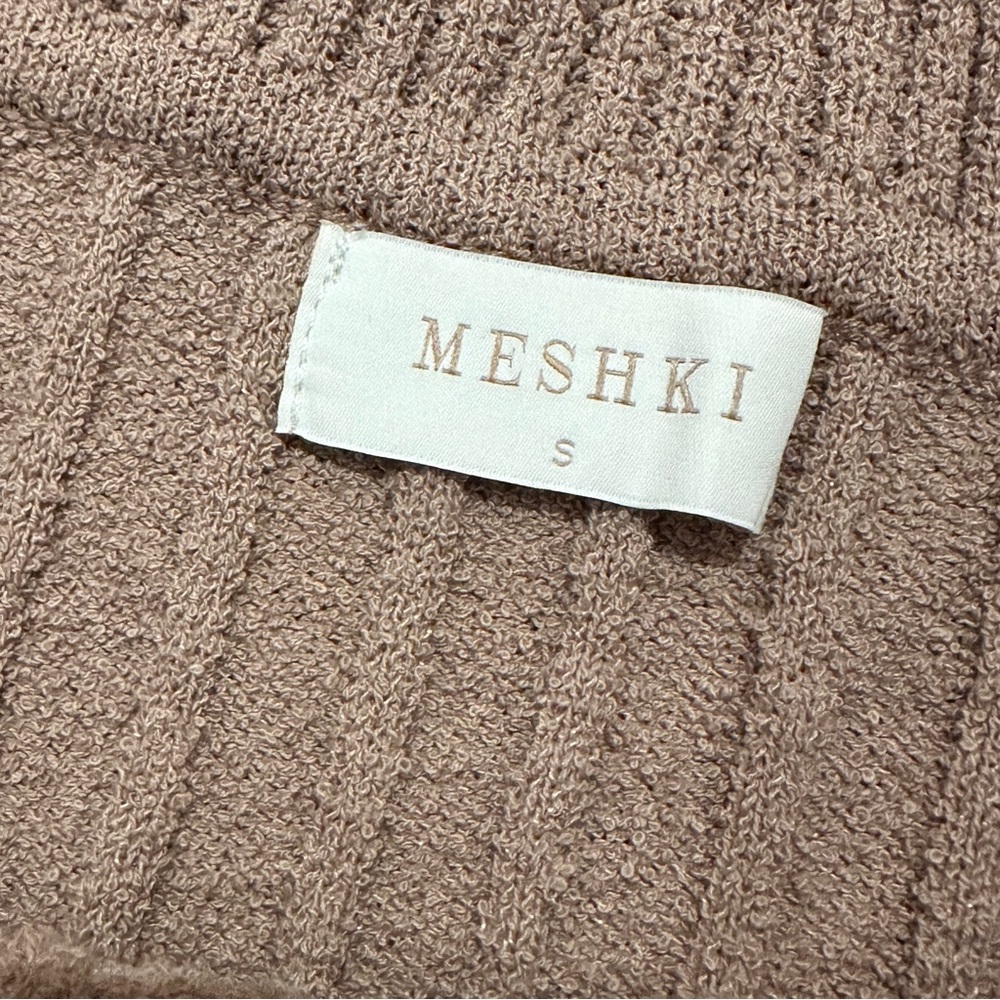 Meshki Off-Shoulder Ribbed Knit Dress - Picture 3 of 4